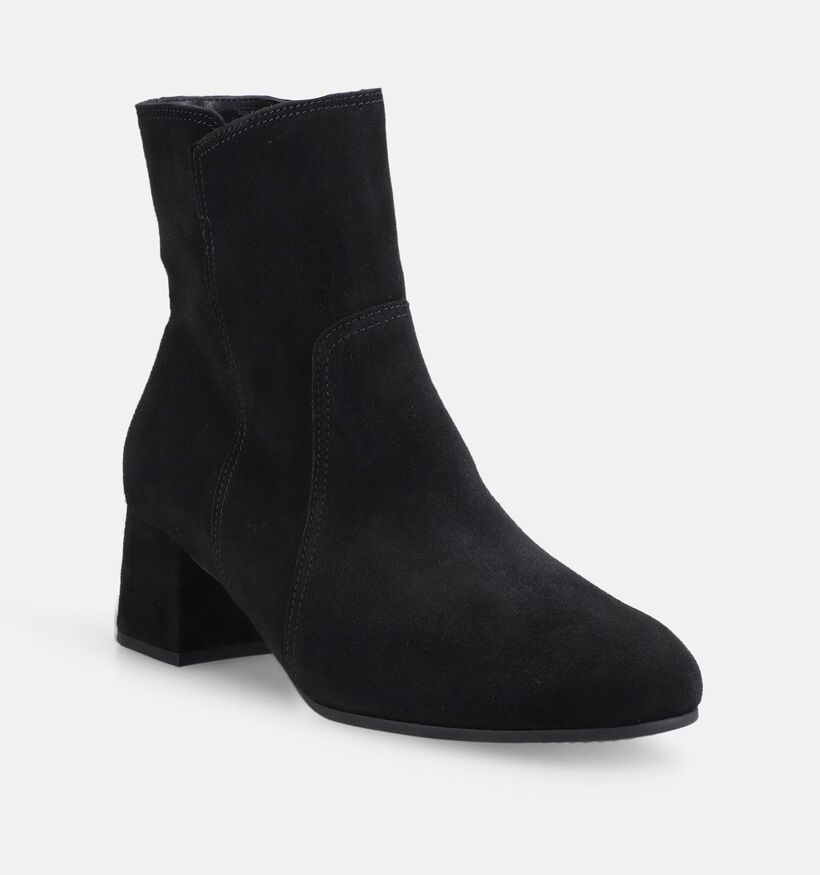 Gabor Comfort Bottines en Noir pour femmes (380095) - pour semelles orthop&eacute;diques