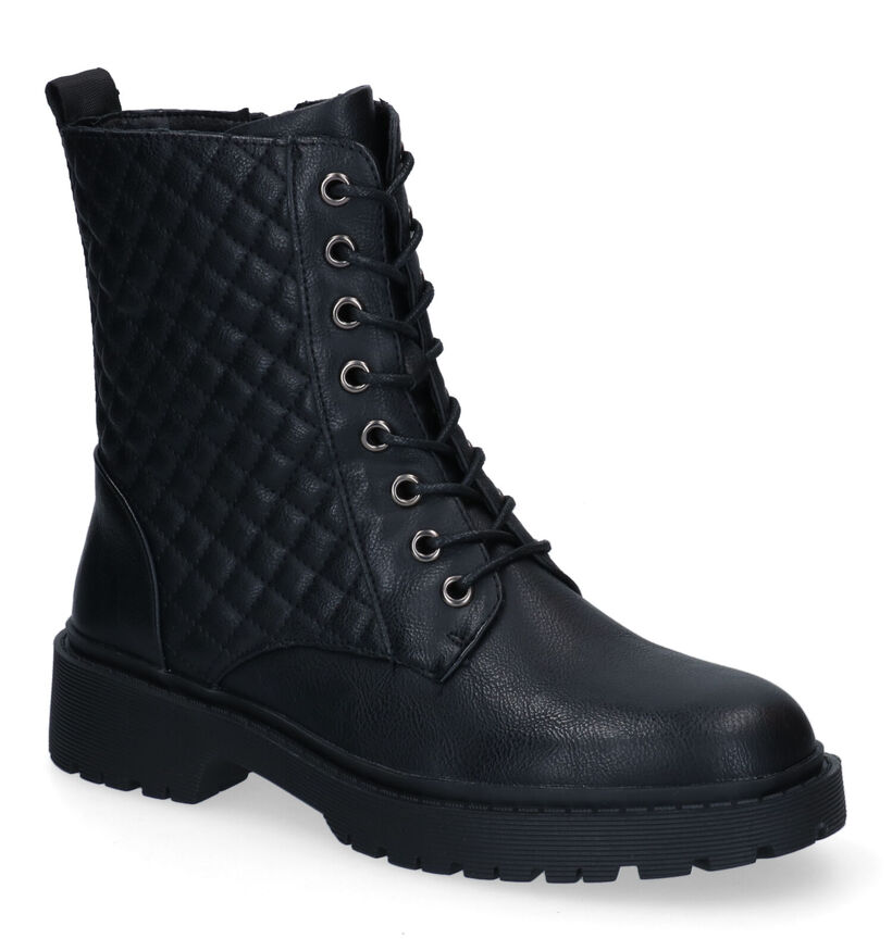 Signatur Boots à lacets en Noir pour femmes (294907)