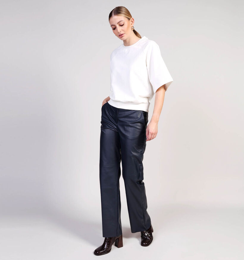 Minus MSPilar Gots Sweatshirt en Blanc pour femmes (361736)