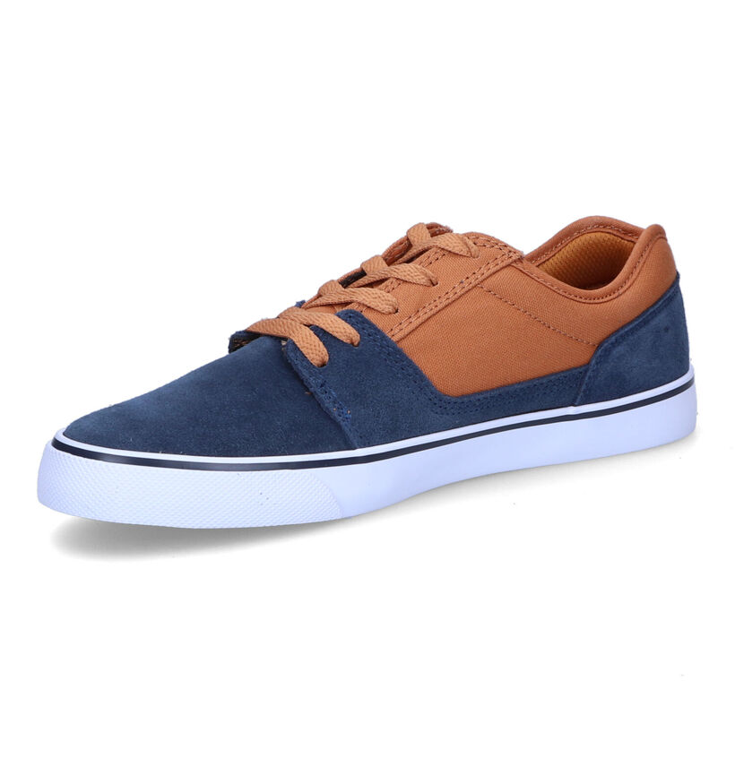 DC Shoes Tonik Baskets de skate en Bleu pour hommes (335159) - pour semelles orthopédiques