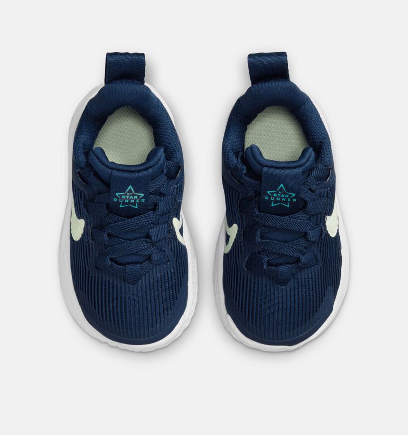 Nike Star Runner Blauwe Sneakers voor jongens, meisjes (357356)