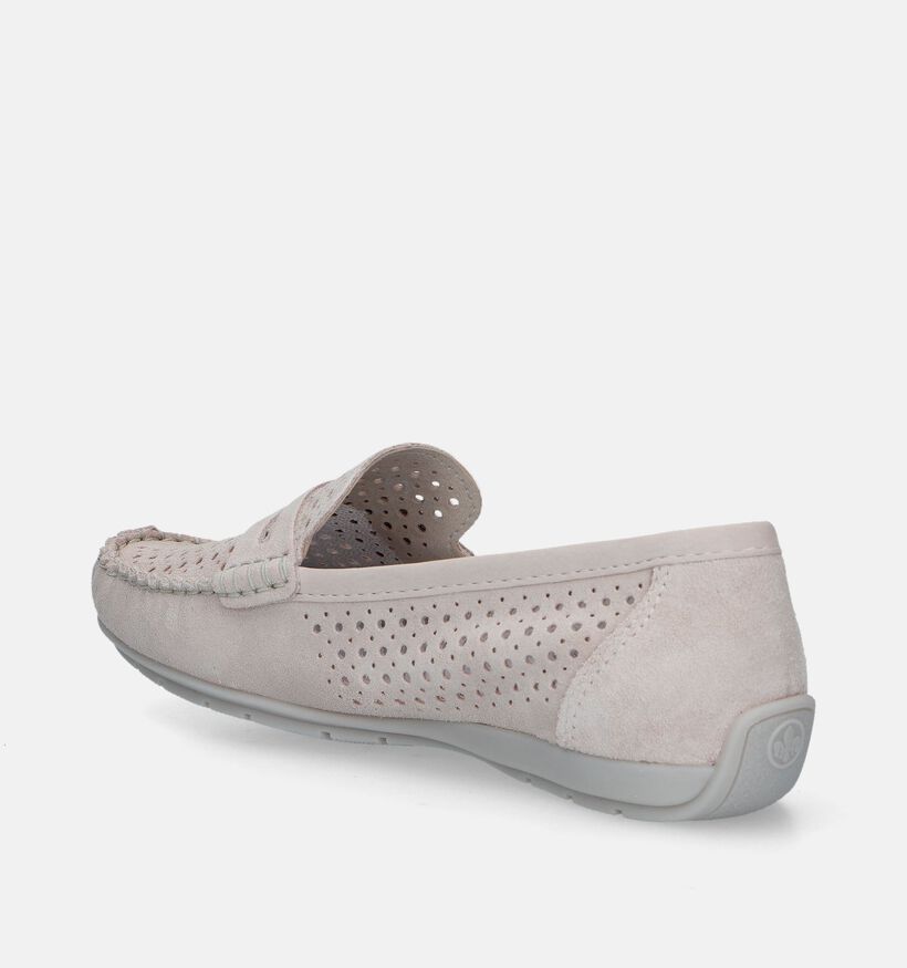 Rieker Mocassins en Rose pour femmes (339109)