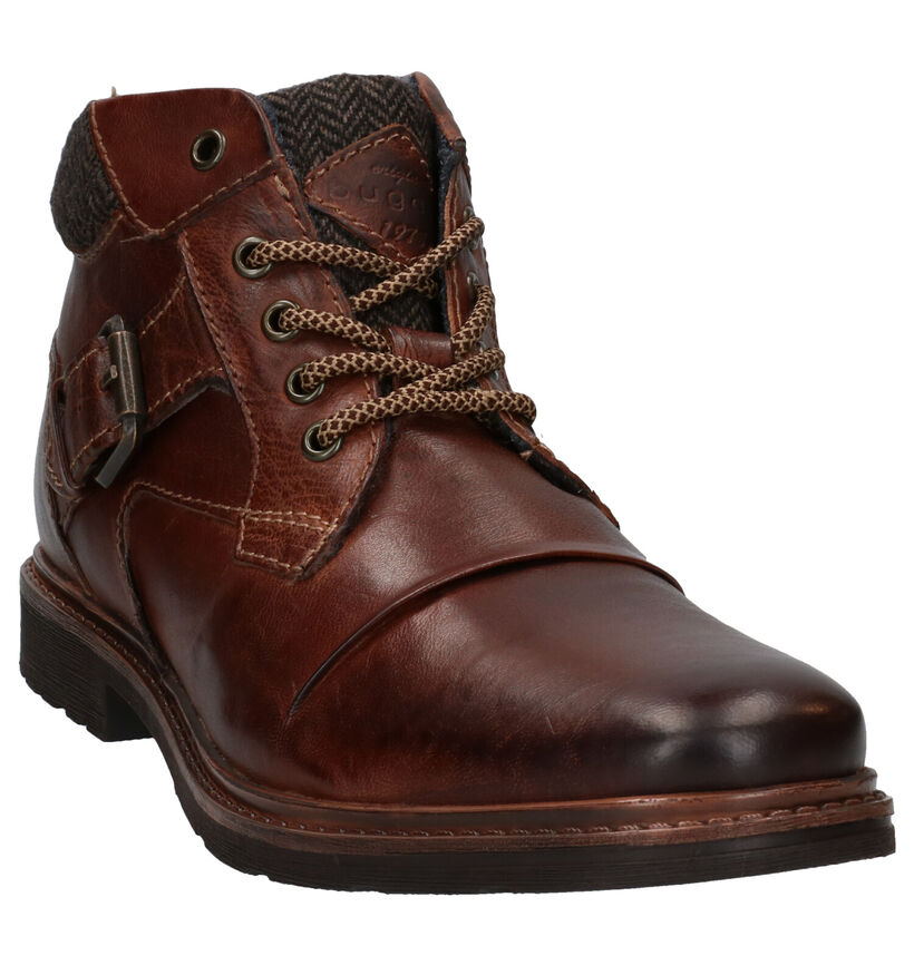 Bugatti Cognac Bottines in leer (277705)