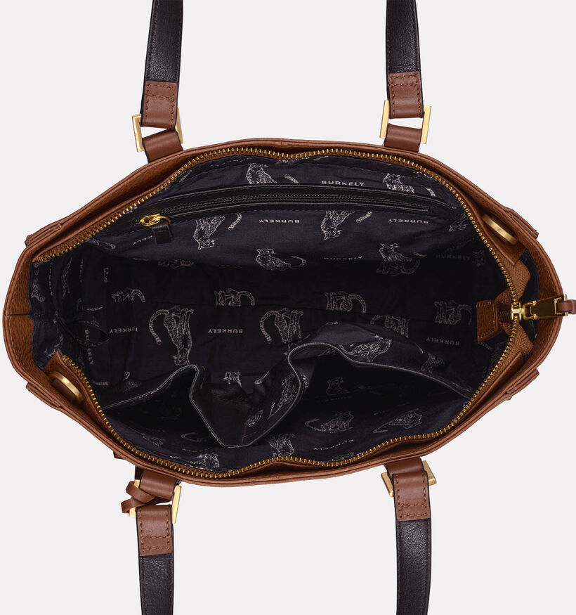 Burkely Cognac Handtas met riem voor dames (337910)