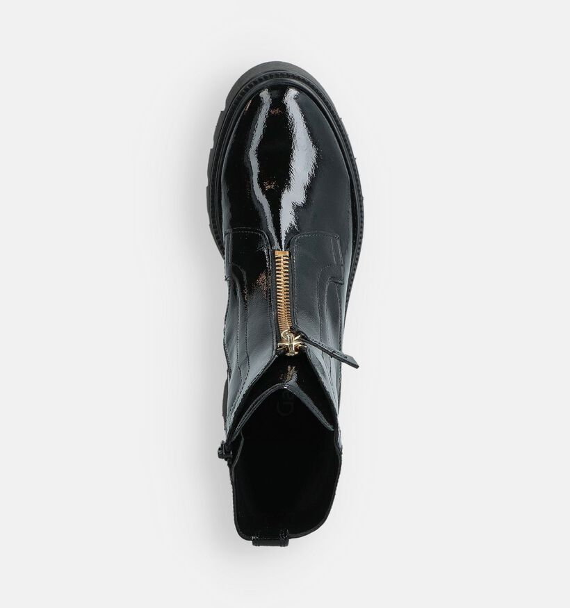Gabor Bottines motardes en Noir pour femmes (363109) - pour semelles orthopédiques