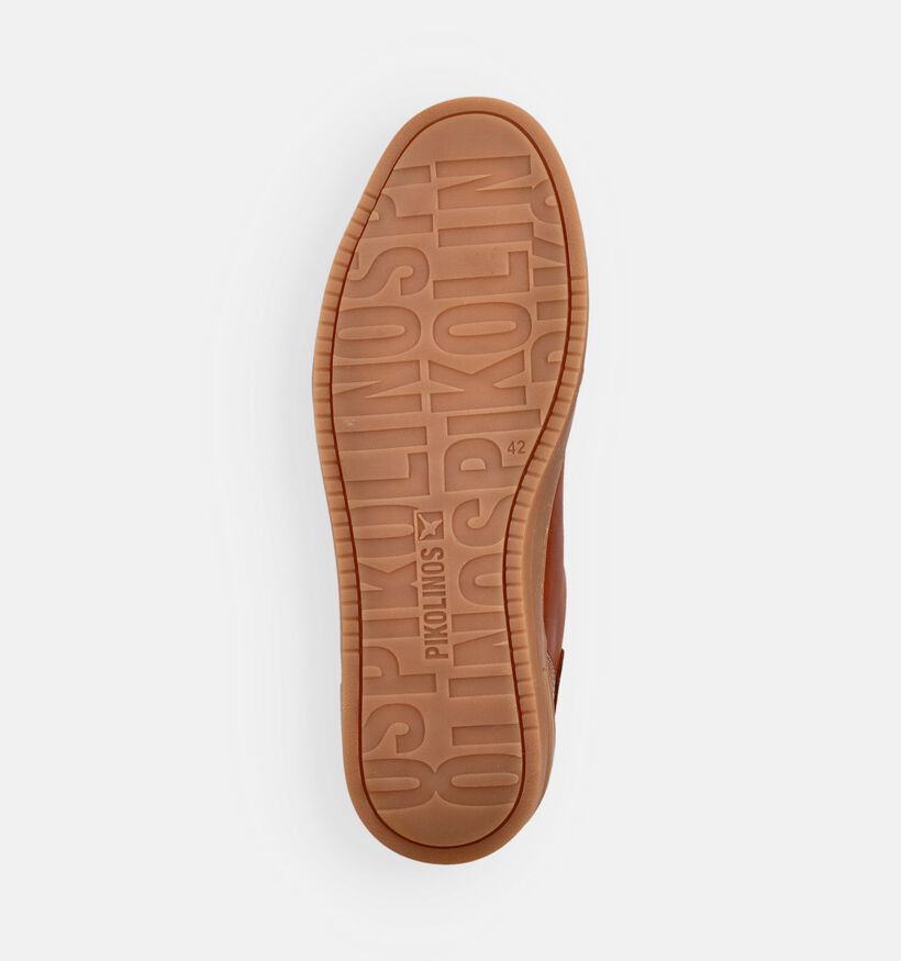 Pikolinos Xativa Cognac Rits-Veterschoenen voor heren (370606) - geschikt voor steunzolen