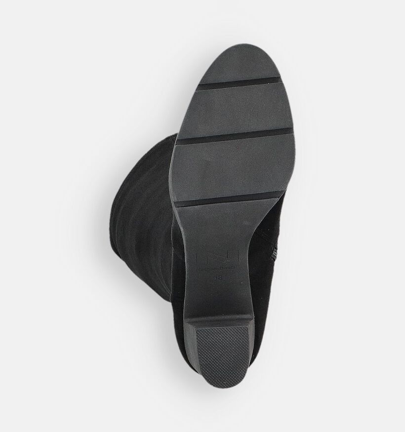 Nathan-Baume Bottes hautes en Noir pour femmes (363625) - pour semelles orthopédiques