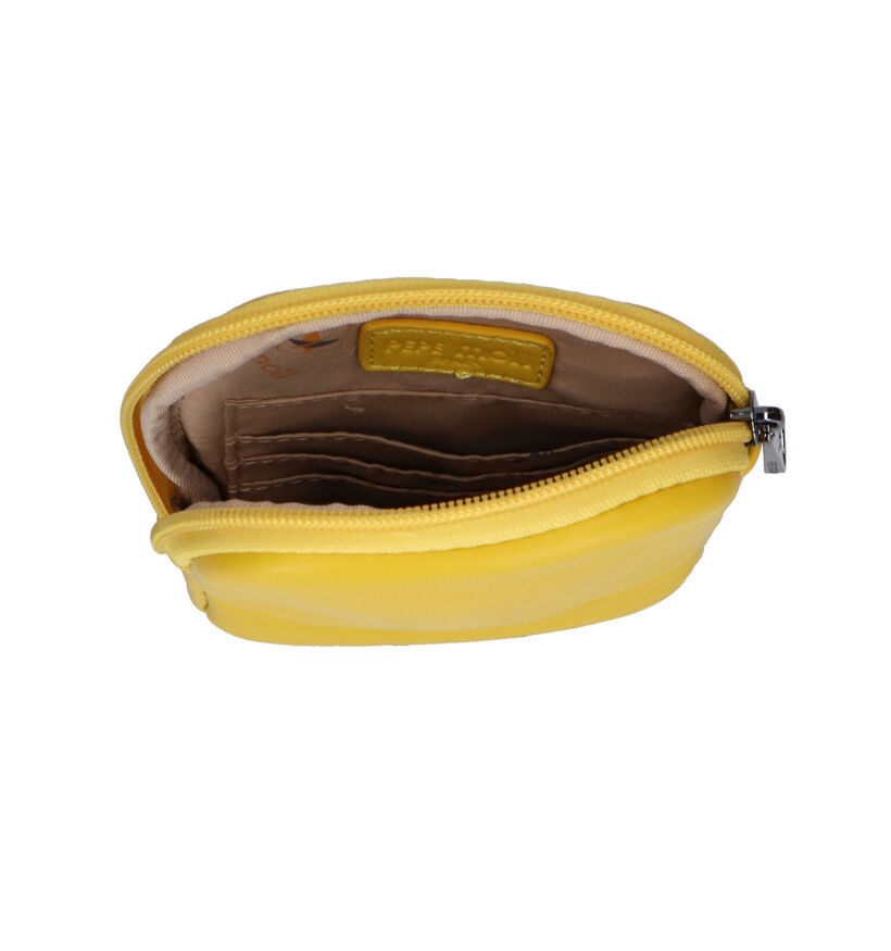 Pepe Moll Pochette pou téléphone portable en Jaune en simili cuir (310904)
