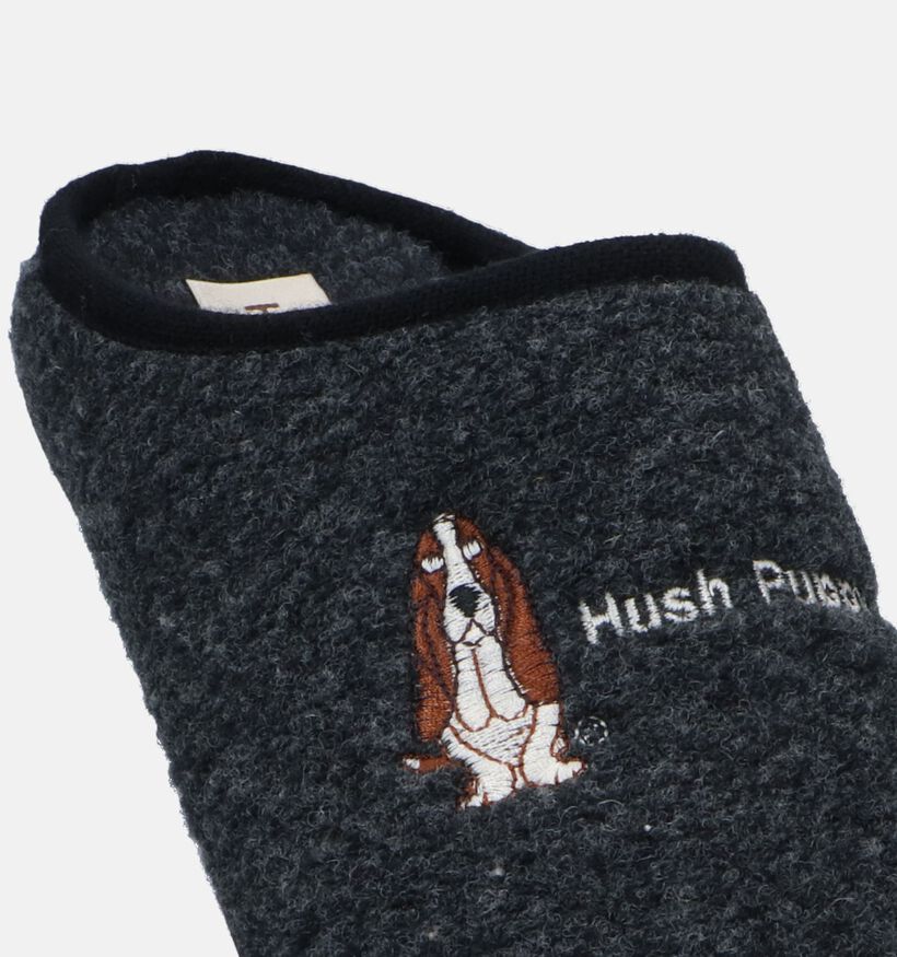 Hush Puppies Denox Zwarte Pantoffels voor heren (330014)