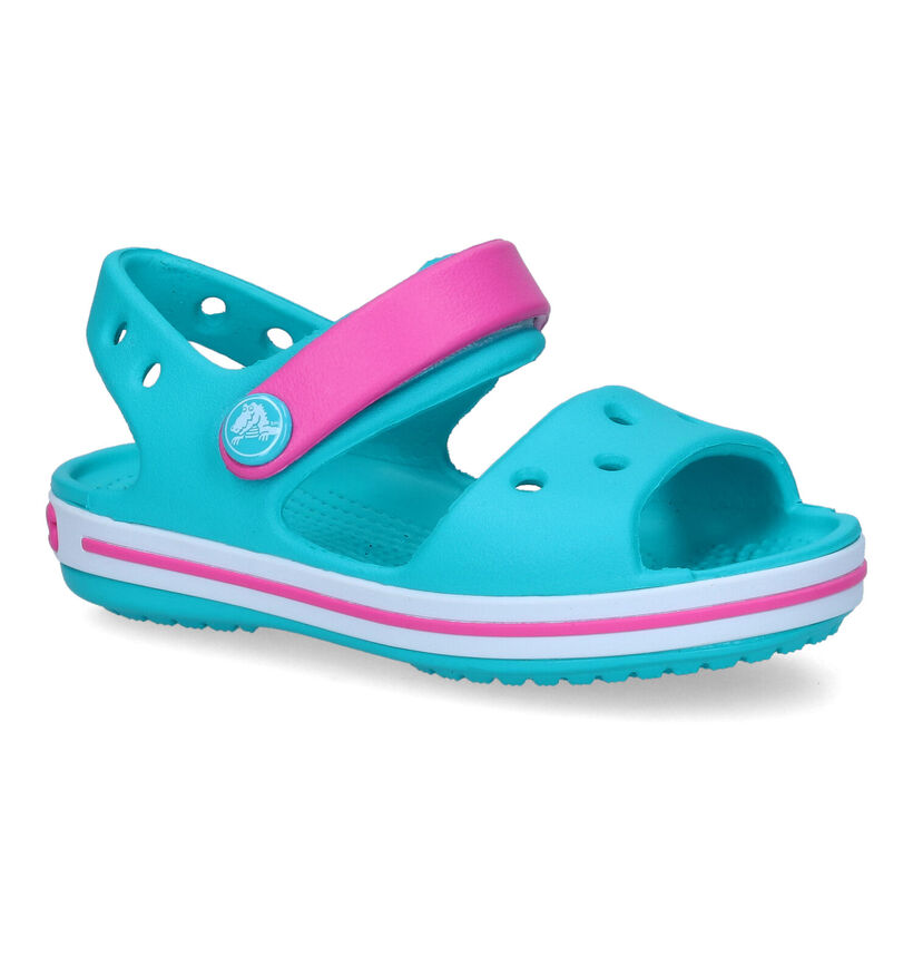 Crocs Crocband Sandal Turquoise Sandalen in kunststof (307772)