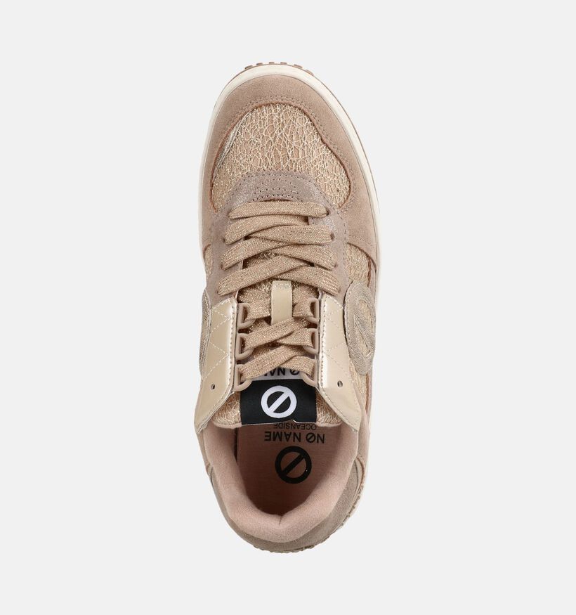 No Name Tyler Court Gouden Sneakers voor dames (380991) - geschikt voor steunzolen