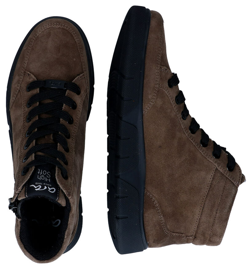 Ara Rom-Sport Bottillons en Kaki en daim (298949)