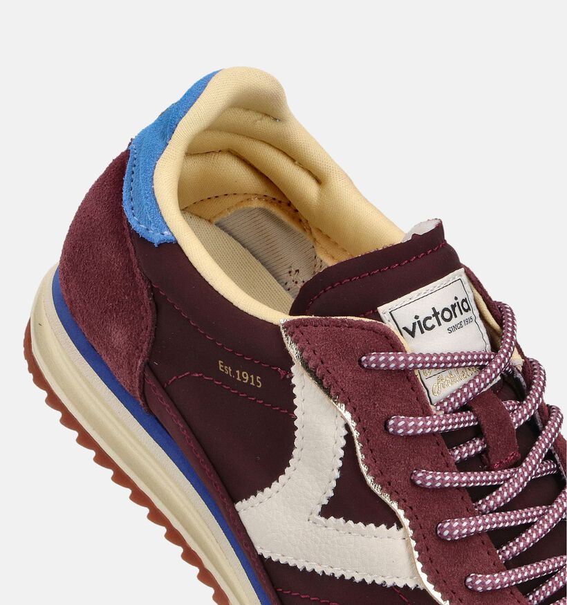 Victoria Bordeaux Sneakers voor dames (361883) - geschikt voor steunzolen
