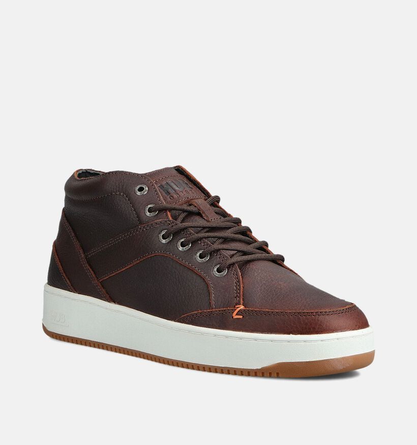 Hub Kingston 2.1 Boots à lacets en Marron pour hommes (363636) - pour semelles orthopédiques