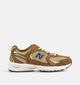 New Balance 530 Baskets basses en Marron pour hommes (375114) - pour semelles orthop&eacute;diques