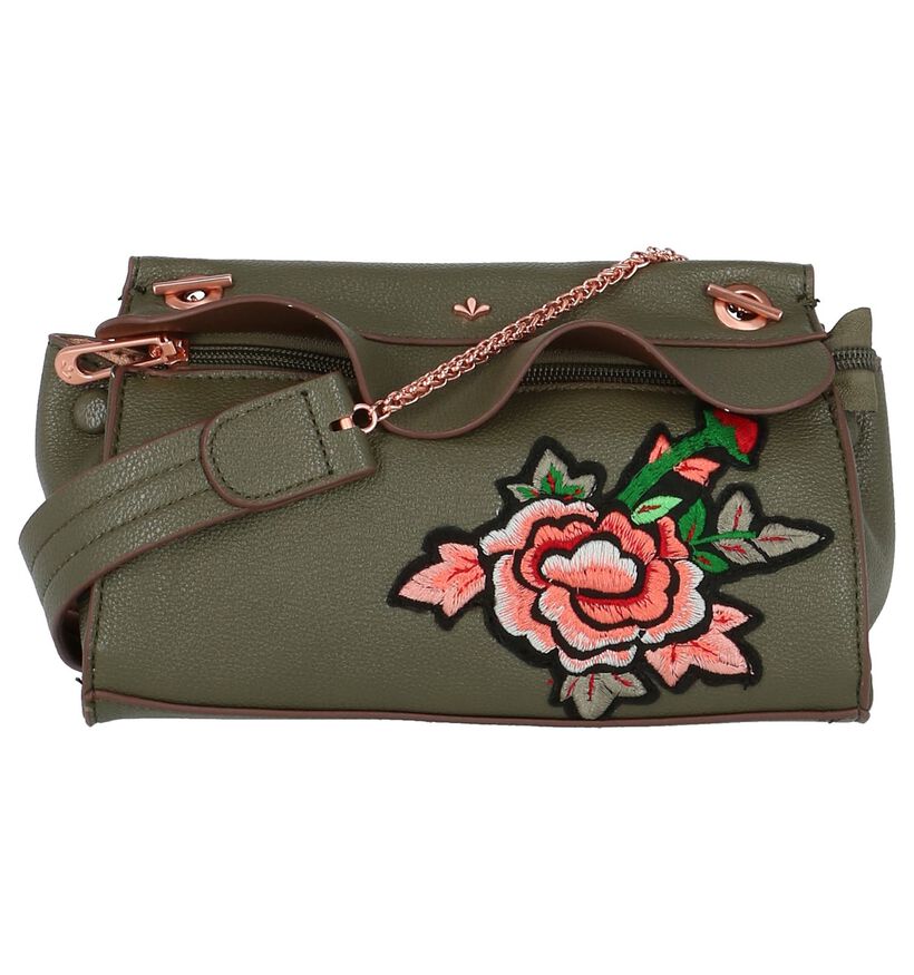 Nica Sacs à bandoulière en Vert kaki en simili cuir (203820)