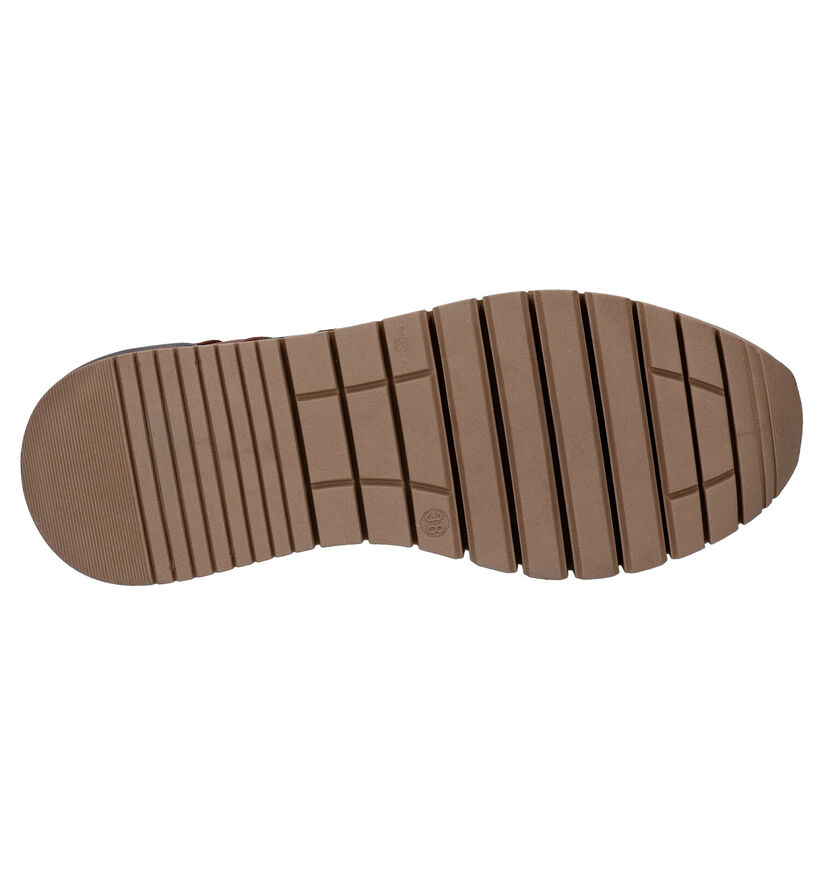 Softwaves Baskets casual en Cognac en cuir (298123)