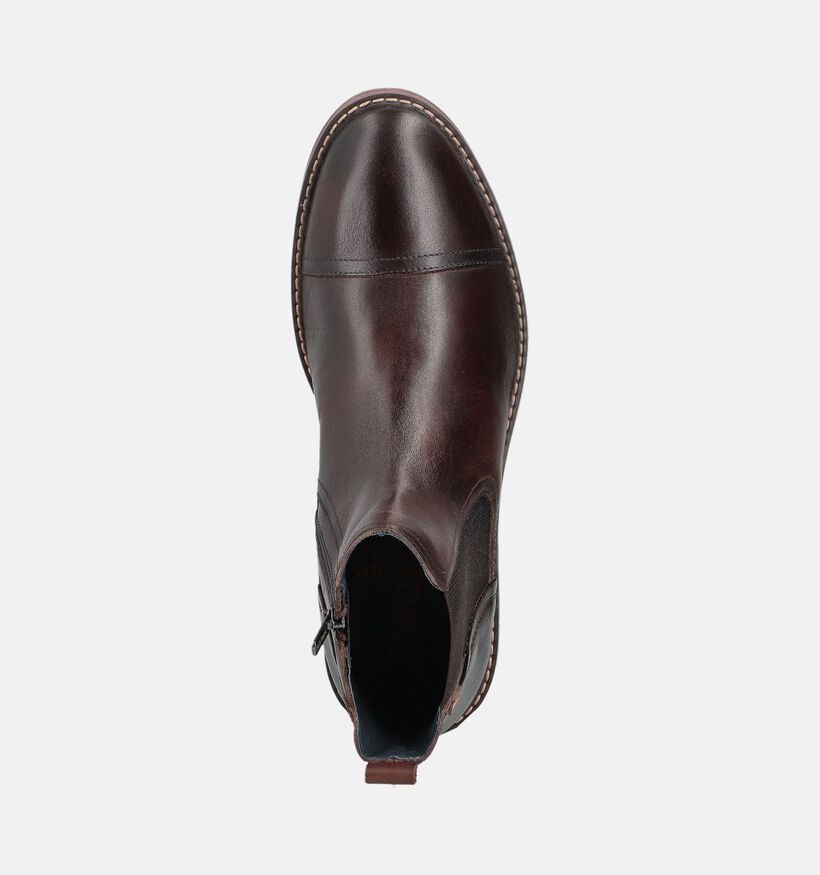 Pikolinos York Donkerbruine Chelsea Boots voor heren (379252) - geschikt voor steunzolen