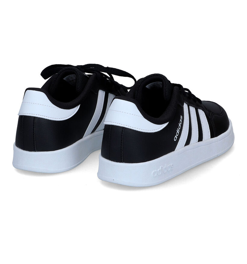 adidas Breaknet K Zwarte Sneakers voor jongens, meisjes (314991) - geschikt voor steunzolen