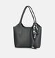 Signatur Leather Bag With Inner Bag Cabas en Noir pour femmes (380913)