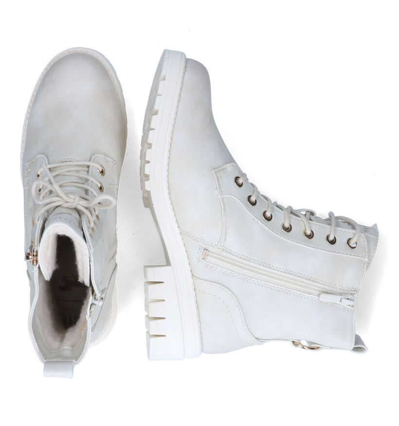 Mustang Cognac Veterboots in kunstleer (316067)