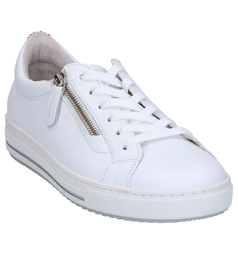 Gabor OptiFit Chaussures à Lacets en Blanc en cuir (271709)