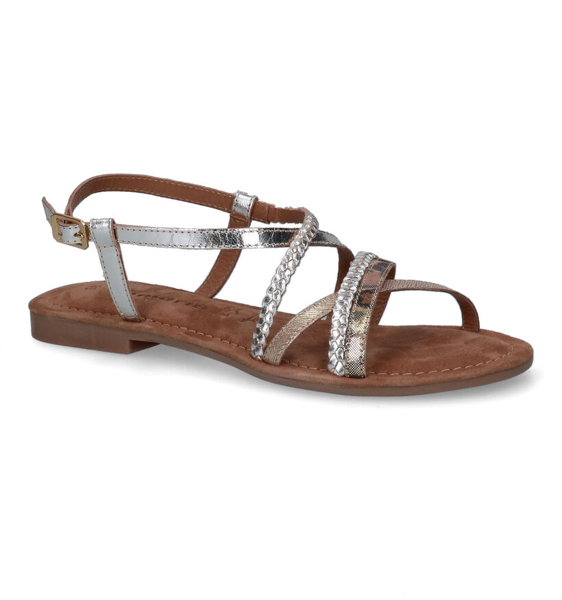 Tamaris Touch it Gouden Sandalen in leer (307585)