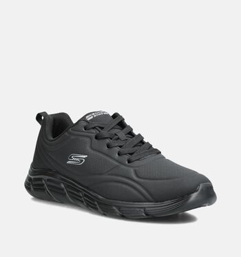 Skechers Low Sneakers Zwart/Beige