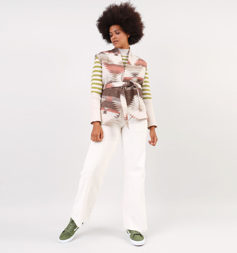 Minus Beata Veste courte sans manches en Brun pour femmes (348248)