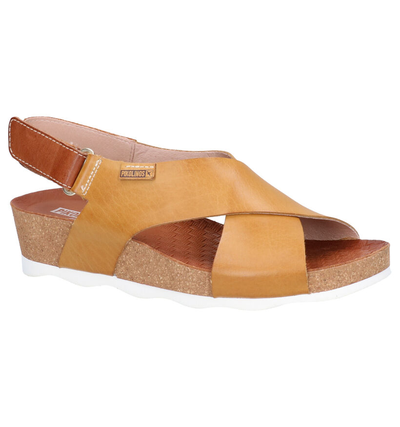 Pikolinos Mahon Cognac Sandalen voor dames (354662)