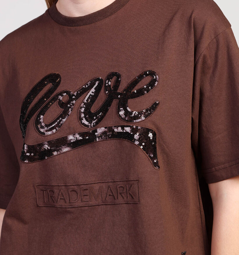 Orfeo Sierra T-shirt en Marron pour femmes (364339)