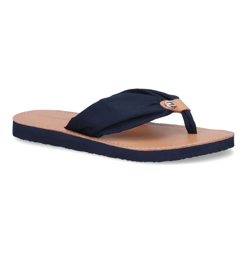 Tommy Hilfiger Blauwe Teenslippers voor dames (303958)