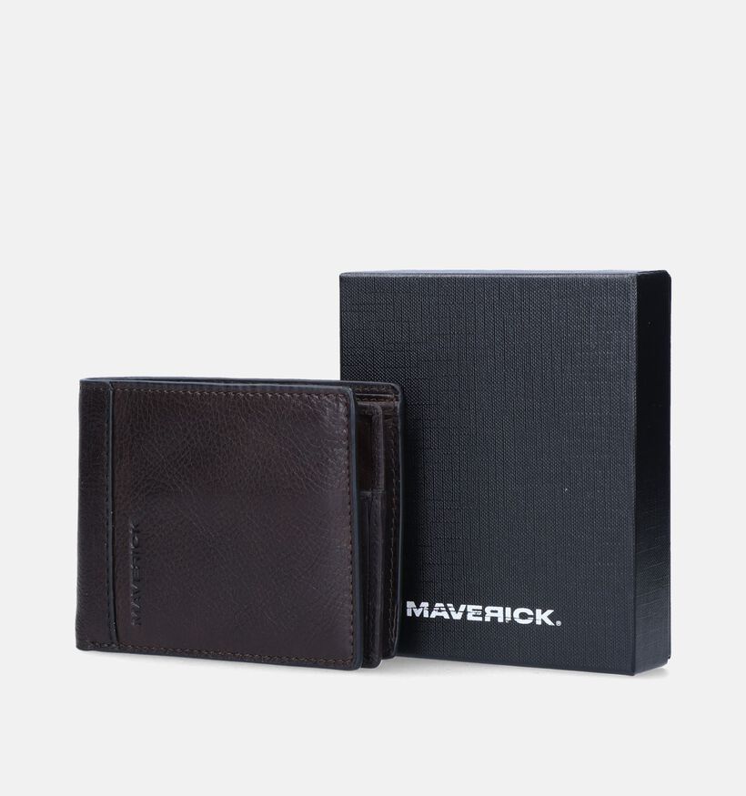 Maverick Portefeuille en Marron pour hommes (358833)