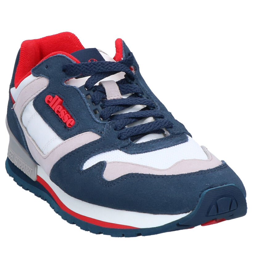 Ellesse Baskets basses en Bleu en daim (257423)