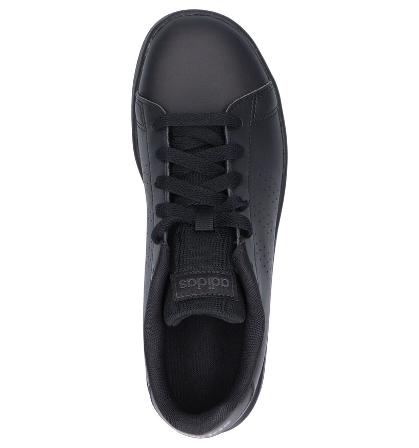 adidas Adventage K Witte Sneakers voor jongens, meisjes (334812)