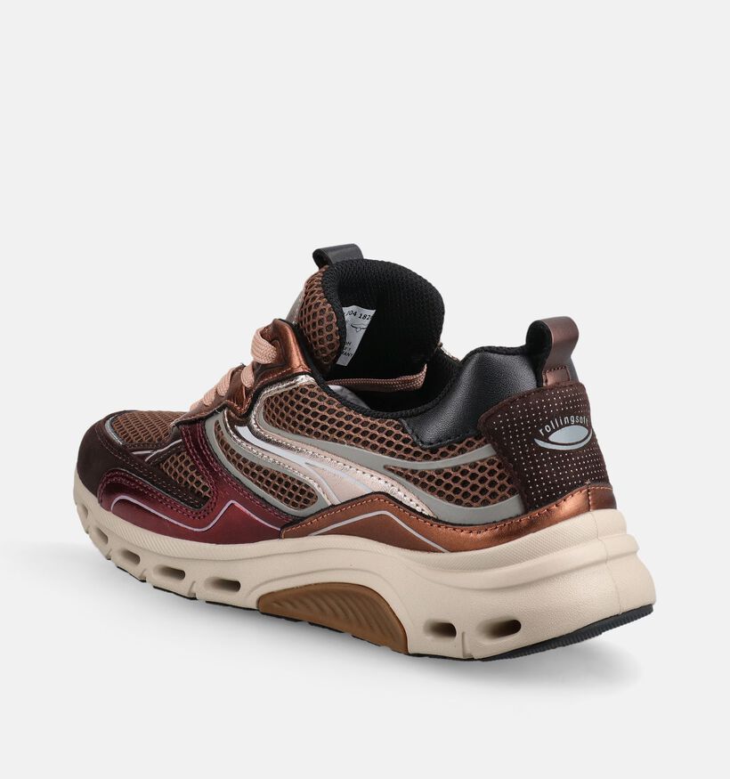 Gabor Rollingsoft Cognac Schoenen voor dames (376946) - geschikt voor steunzolen