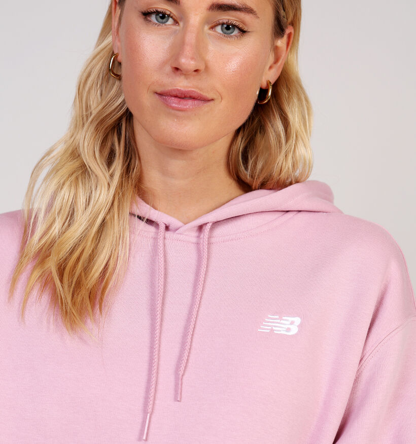 New Balance Roze Hoodie voor dames (362069)