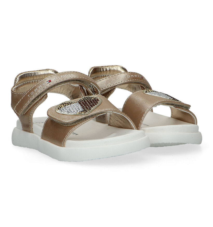 Tommy Hilfiger Sandales en Or pour filles (321625)