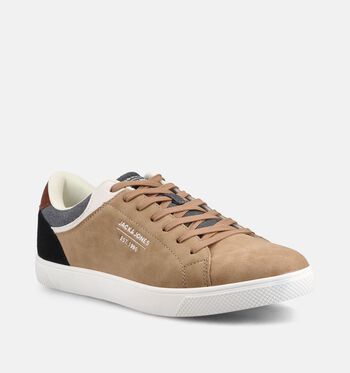 Jack & Jones Chaussures plates Beige/Bleu/Vert