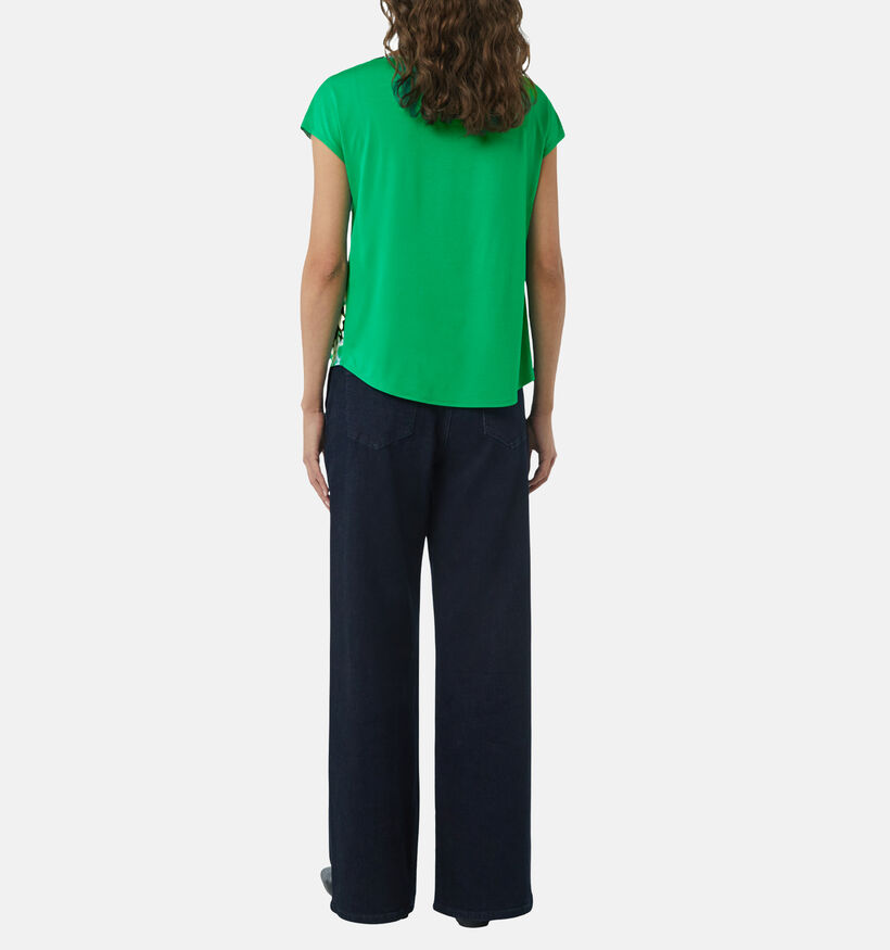 comma Groen T-shirt voor dames (354652)