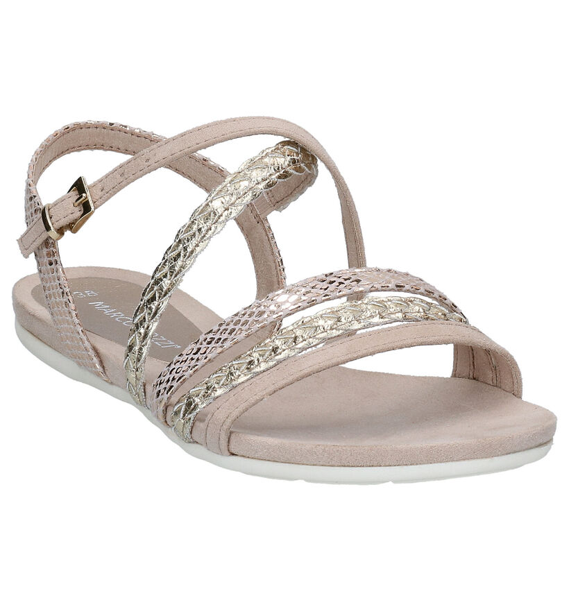 Marco Tozzi Beige Sandalen in kunstleer (289618)