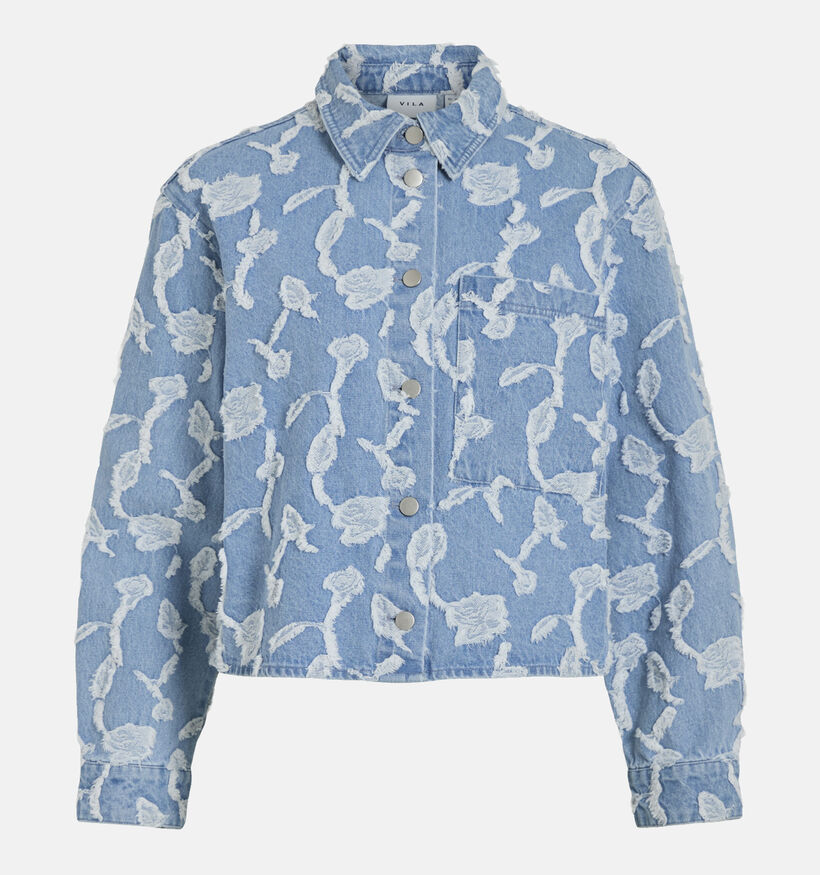 Vila Ianais Blauwe Korte Jas voor dames (357190)
