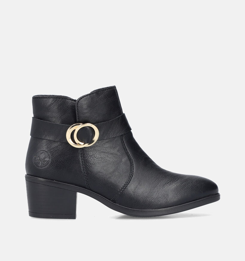 Rieker Bottines à talons en Noir pour femmes (347440)