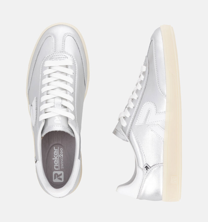 Rieker R-Evolution Baskets en Argent pour femmes (354983) - pour semelles orthopédiques