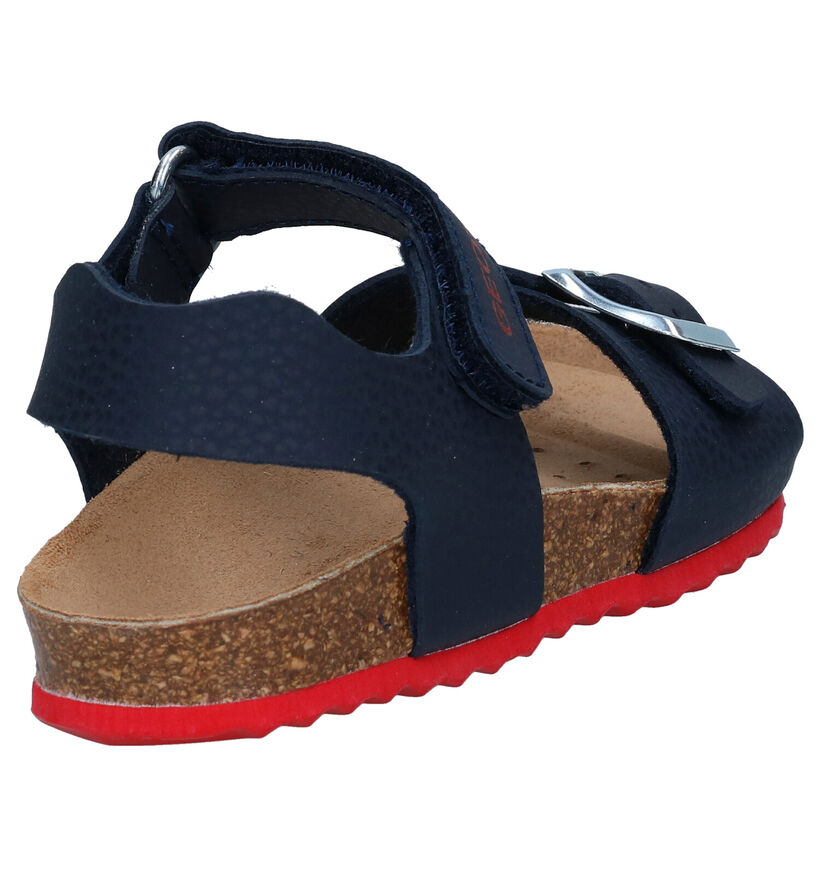 Geox Ghita Blauwe Sandalen in kunstleer (303740)