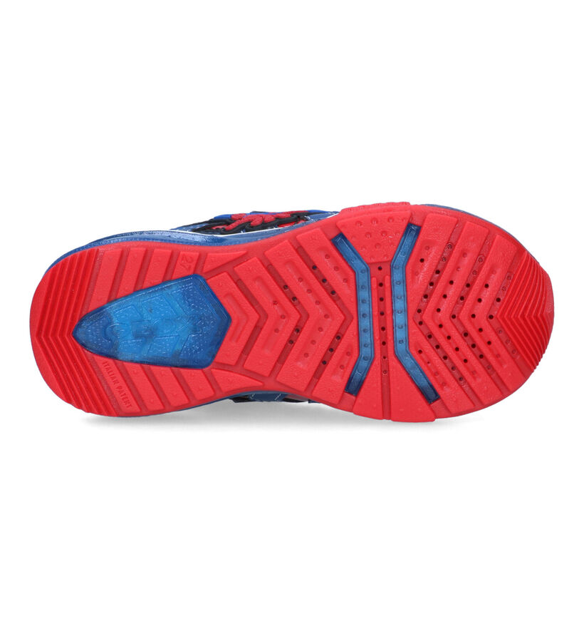 Geox Bayonyc Blauwe Spiderman Sneakers voor jongens (320628)