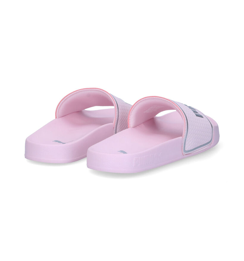 Puma Leadcat Claquettes de picine en Rose en synthétique (318772)