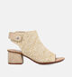 Rieker Beige Sandalen met Blokhak voor dames (354955)