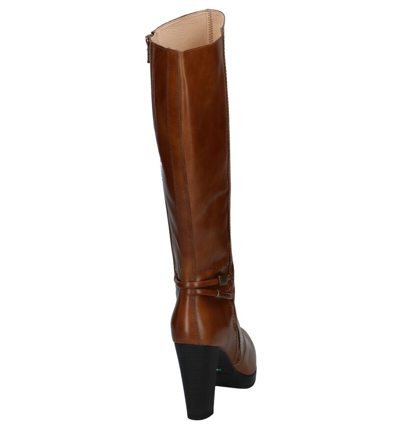 NeroGiardini Bottes hautes en Cognac en cuir (226563)