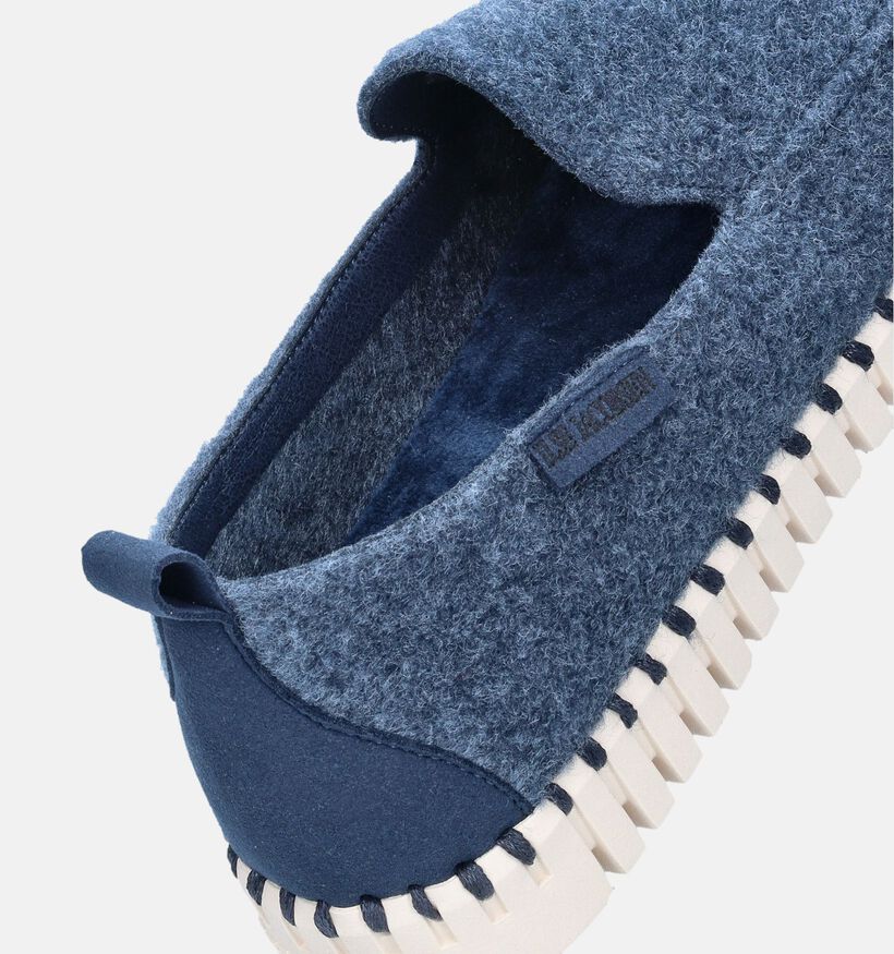 Ilse Jacobsen Tulip3092 Blauwe Pantoffels voor dames (348419) - geschikt voor steunzolen
